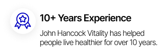 John Hancock Vitality – Over 10 Years Helping People Live Healthier